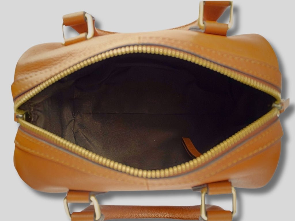 Leren Handtas Cognac Claire - Lioné - Lioné