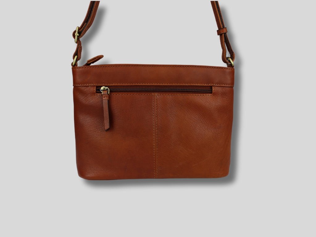 Leren Schoudertas Cognac Liza - Lioné - Lioné