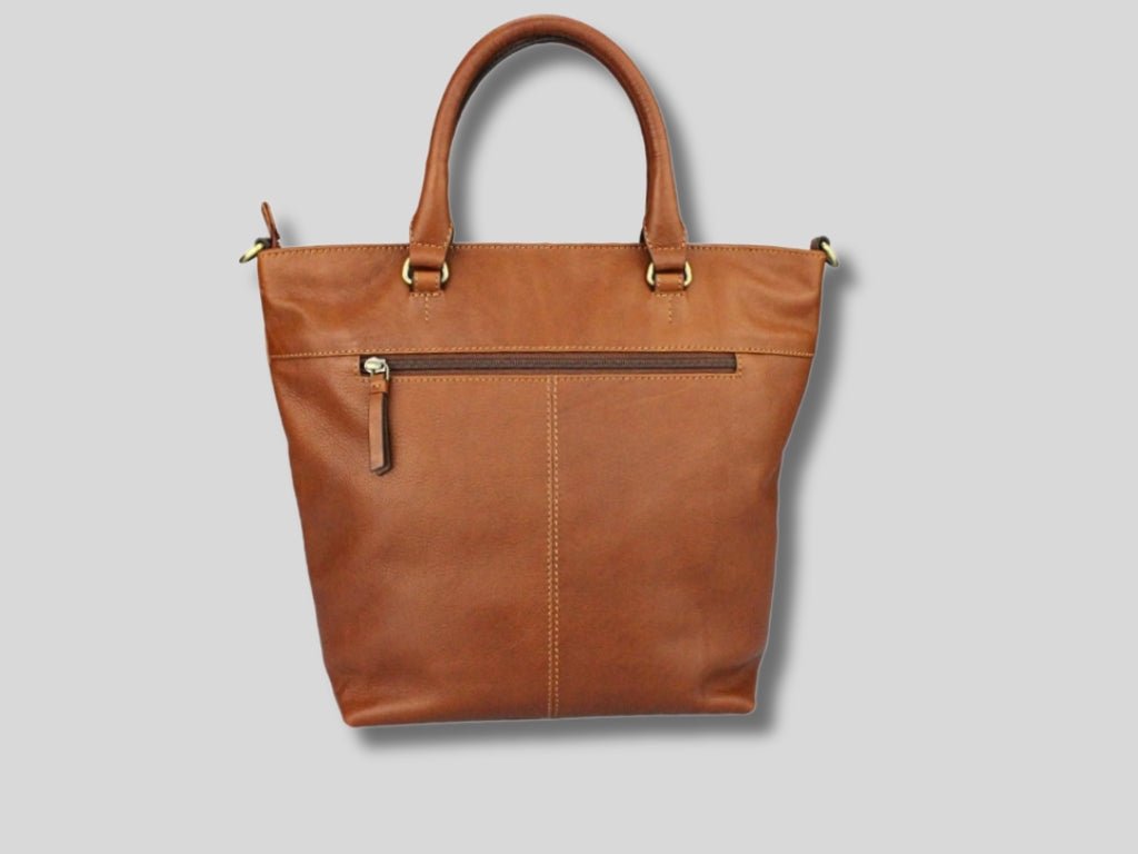 Leren Shopper Cognac Charlotte - Lioné - Lioné