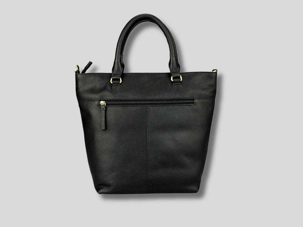 Leren Shopper Zwart Charlotte - Lioné - Lioné