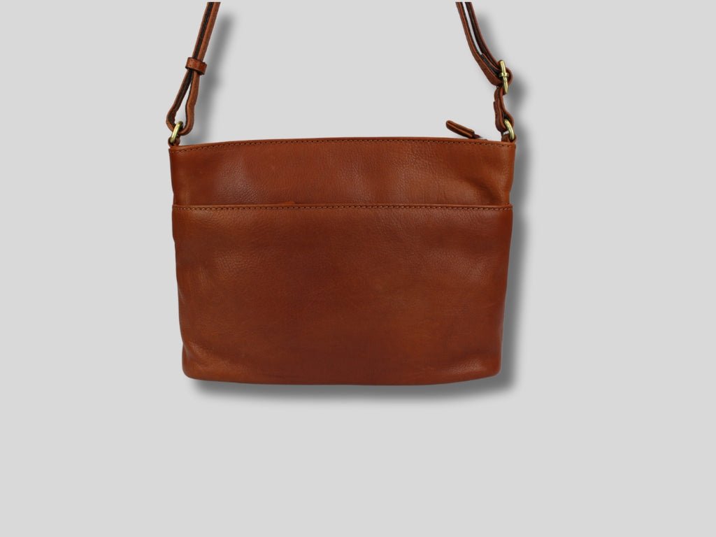 Leren Schoudertas Cognac Liza - Lioné - Lioné