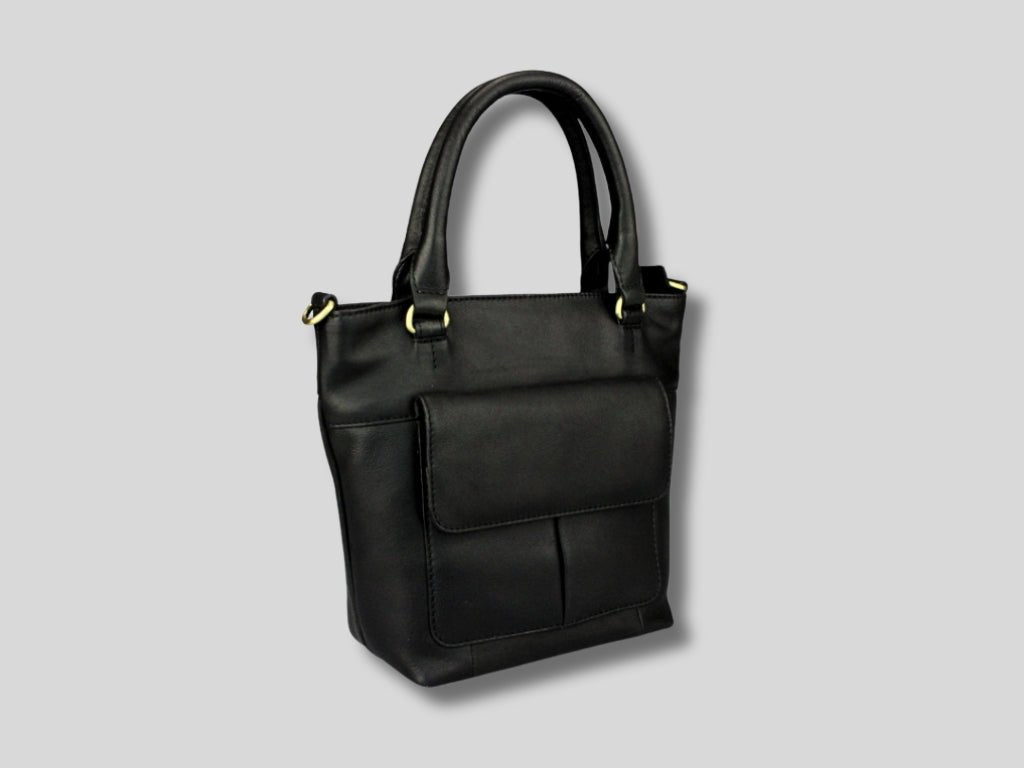 Leren Shopper Zwart Donna - Lioné - Lioné
